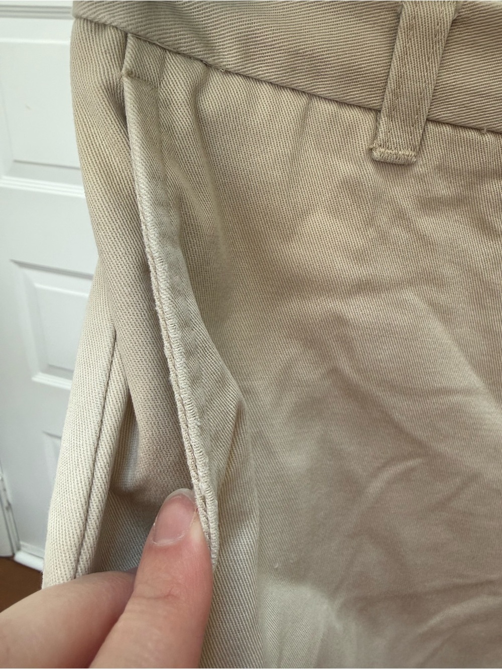 Liz Claiborne Beige High-Waist Casual Shorts - Picture 3 of 9